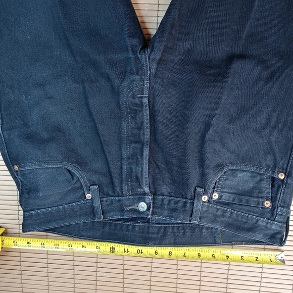 Levi's 501xx men's black jeans. Button fly. Sz 36x30. B101 6pm - Picture 2 of 9